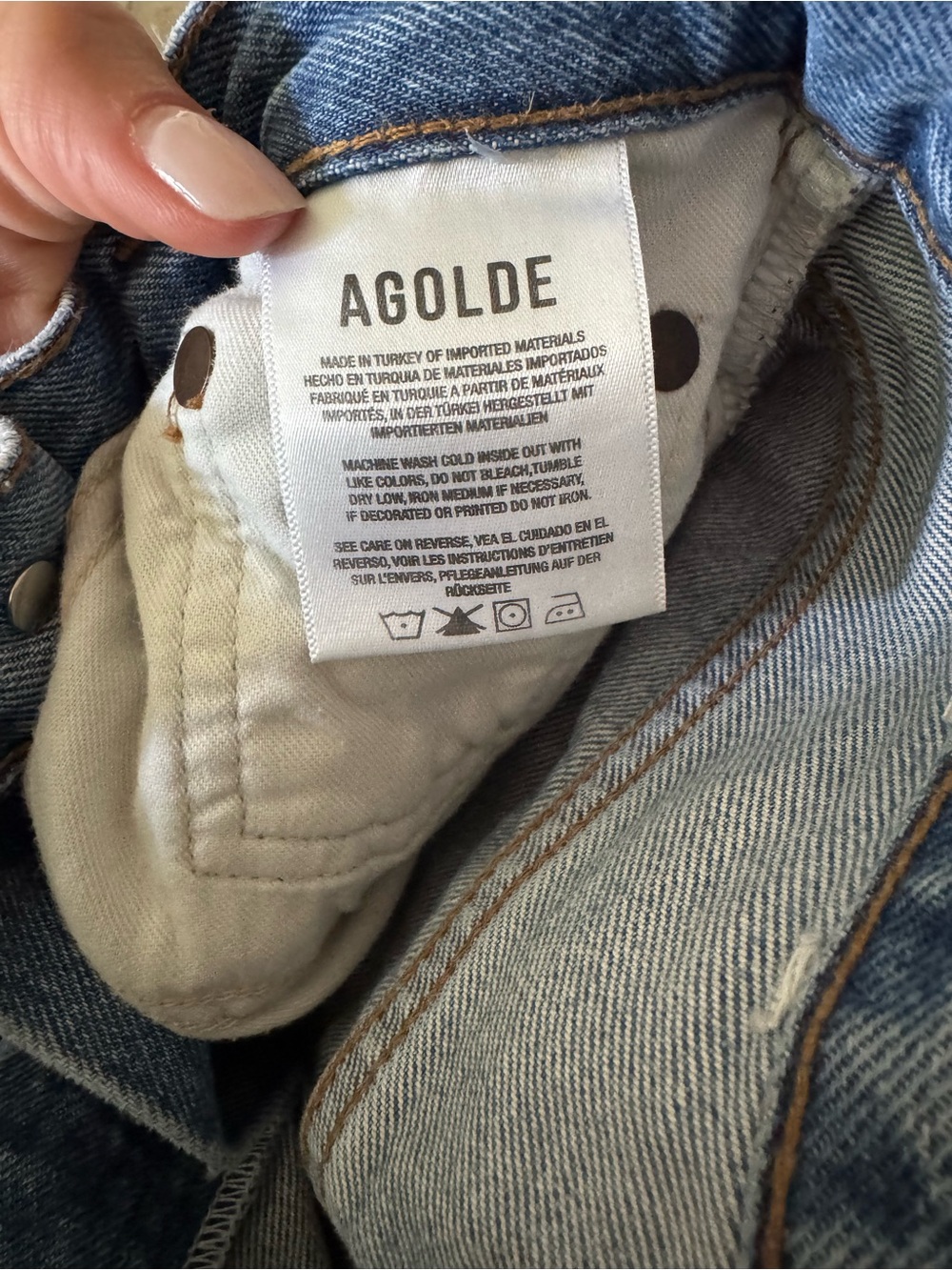 Agolde Low Slung Baggy - Picture 5 of 5